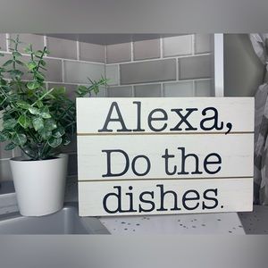 Do the dishes sign